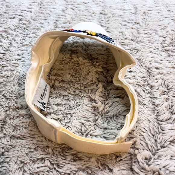 Disney Parks Walt Disney World Embroidered Rainbow Visor - Picture 3 of 5